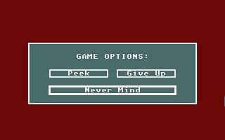 Electronic Jigsaw Puzzle atari screenshot